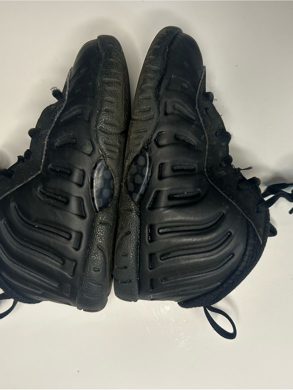 Nike Kids Black Foam-Style Sneakers